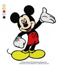 Mickey Mouse 05 Embroidery Design